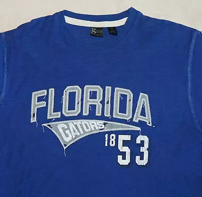 UF FLORIDA GATORS LOOSE STITCHED T-SHIRT Blue M Gear For Sports EST 1853  • $11.97