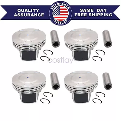 1 SET ENGINE PISTONS W RINGS FIT FOR Daewoo Lanos 1.6L For 55567934 US • $73.59