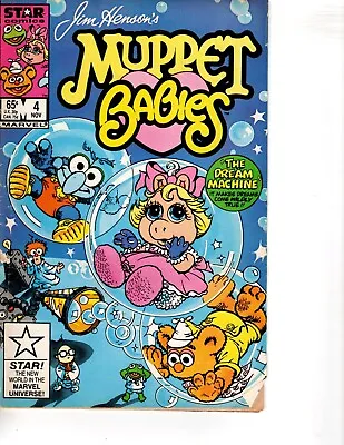 Muppet Babies #4 VG 1985 • $4