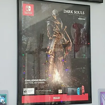 FRAMED 2018 Dark Souls Remastered  Video Game Wall Art • $29