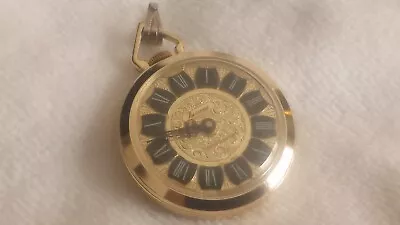 Swiss Made Vintage Bercona Wind Up Necklace Pendant Watch ~ Working! • $34.99