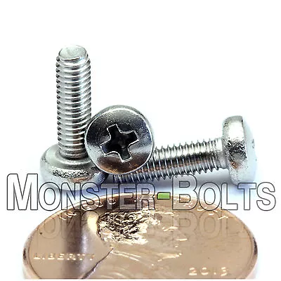 M3 X 10mm - Qty 10 - Stainless Steel Phillips Pan Head Machine Screws DIN 7985 A • $4.57