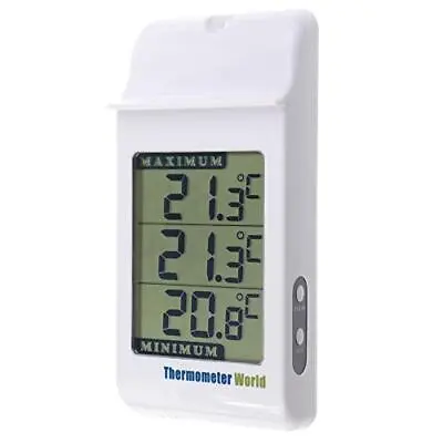 Digital Max Min Greenhouse Thermometer - Monitor Maximum And Minimum Temperatur • £12.86