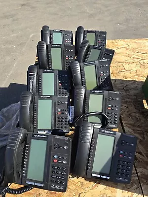 10x Mitel 5320e VOIP Dual Mode Backlit LCD Display VOIP IP POE Phone • $99.97