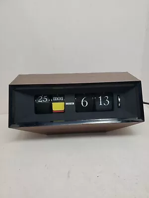 Vintage Flip Clock Copal Caslon Calendar Model 602 - Japan  • $85