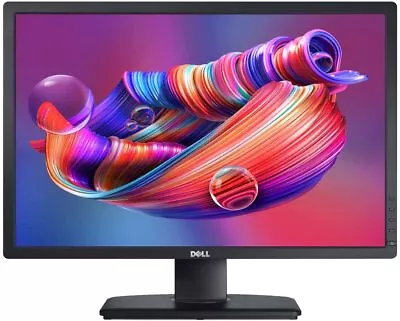 Dell UltraSharp U2412M 24  WUXGA IPS Monitor 1920x1200 16:10 DP VGA DVI 1YrWty • $129