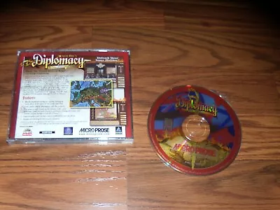 Diplomacy (PC 1999) Near Mint CD-ROM Game  • $4.95