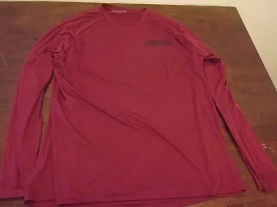 Under Armour Used Mens Xxl Long Sleeve Shirt Maroon • $11.15