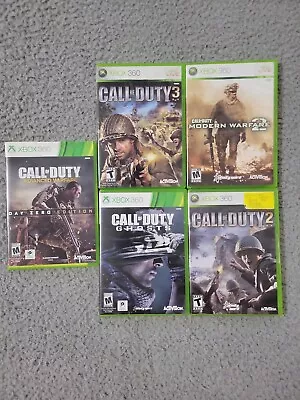 XBox 360/XBox Live CALL OF DUTY VIDEO GAME BUNDLE - 5 GAMES • $24.99