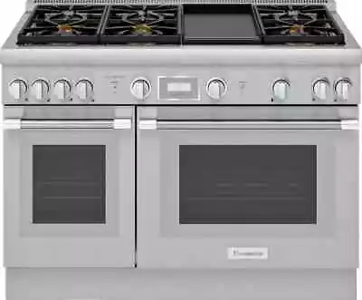 Thermador Pro Harmony PRD486WDHU 48  Freestanding Professional Dual Fuel Range • $11995