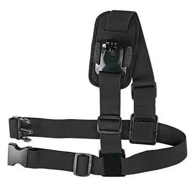 $14.34 • Buy Single Chest Belt Shoulder Strap Mount For GoPro HD Hero 3 4 5 6 7 8 SJ4000 Cam