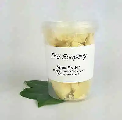 Shea Butter - 250g - Certified Organic Unrefined Pure Natural Raw Grade A • £5.99