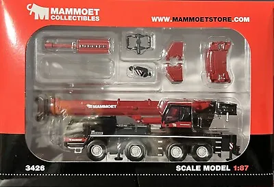 Liebherr LTM 1120-4.1 Crane  Mammoet  WSI Truck Models 1:87 Scale • $89.65