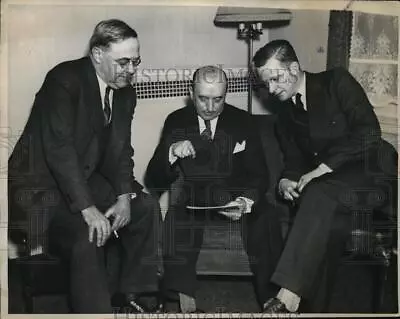 1936 Press Photo Federal Mediators P.W Chaffell Edward McGcody E.C. Mc Donald • $19.99