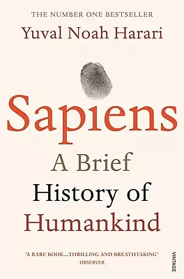 $19.90 • Buy Sapiens A Brief History Of Humankind By Yuval Noah Harari - BRAND NEW - FREE SHI