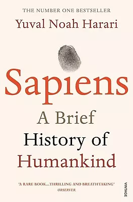 Sapiens A Brief History Of Humankind By Yuval Noah Harari - BRAND NEW - FREE SHI • $19.90