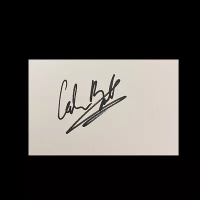 CALUM BEST FOOTBALL **HAND SIGNED** A7 White Card ~ AUTOGRAPHED MAN UNITED • £9.99