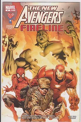 The New Avengers: Fireline Issue #6 Comic. Aafes Giveaway. Military. Marvel 2008 • $3.99
