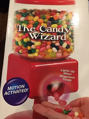 The Candy Wizard Machine Dispenser Motion Activated Lights Up When Dispensing • $29.95