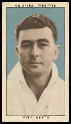 Crispies Weeties - 'Leading Cricketers' #5 - A. Carrigan (Queensland) (1948) • $5.01