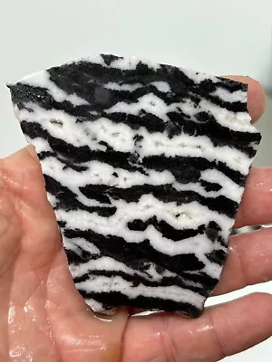 Zebra Stone Aka Zebra Marble Slab Cabbing Lapidary Carving Reiki Chakra Utah • $14