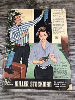 Vintage 1960 Miller Stockman Christmas Catalog Advertising No. 123 • $29.99