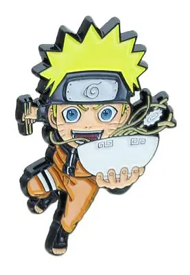 Naruto Shippuden Naruto Uzumaki With Ramen Bowl Enamel Collector Pin • £11.38