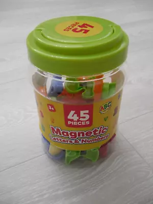 £0.50 • Buy Magnetic Letters And Numbers Tub