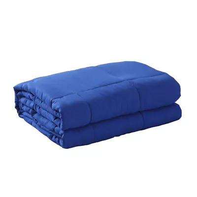 DreamZ Weighted Blanket Heavy Gravity Deep Relax 7KG Adult Double Navy • $54.95