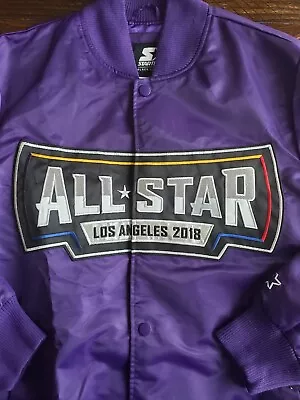 2018 Lakers All Star Starter Jacket New With Tags Rare Size MED • $99