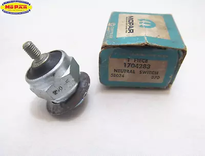 NOS 1955-64 Plymouth Chrysler Dodge Desoto Neutral Safety Starter Switch 1704283 • $71.99