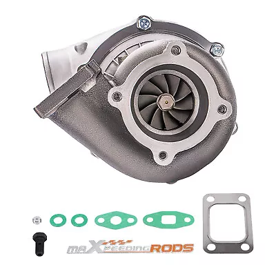 Gt3037 Gt3076 Anti-surge Turbo T3 .6 A/R Universal Turbocharger 4/ 6 Cyl Billet • $410.34