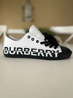 Burberry Two Tone Lark Hall Sneakers • $375