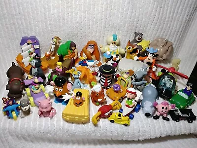 Vintage Toy Lot Of 37 Happy Meal Disney Figures Kids 1 Bonus Fast Food Assorted  • $39.99