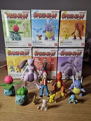 Bandai Pokemon Scale World Kanto Set 6 (11 Figures) • $109.99