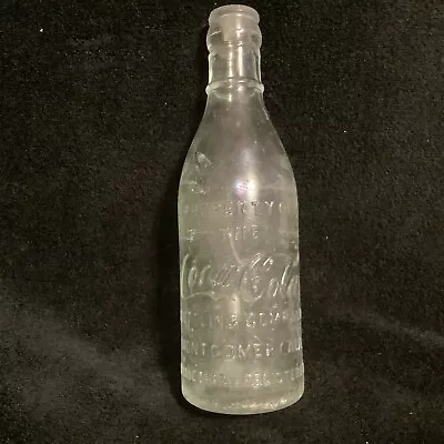 Coca Cola Bottle Montgomery AL Vintage Green Glass Coke Alabama • $30
