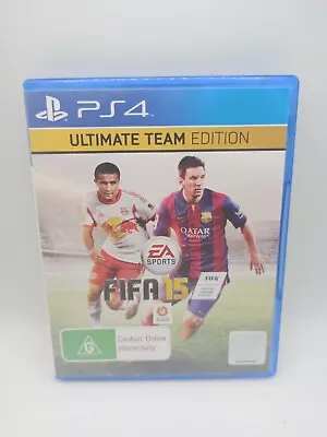 PS4 - FIFA 15 - Ultimate Team Edition. VGC. Region 4.  • $9.95