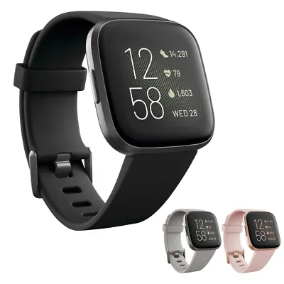 Fitbit Versa 2 Health & Fitness Smartwatch Authentic Activity Tracker New • $145.20