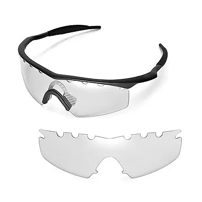 Walleva Clear Vented Replacement Lenses For Oakley M Frame Strike Sunglasses • $9.99