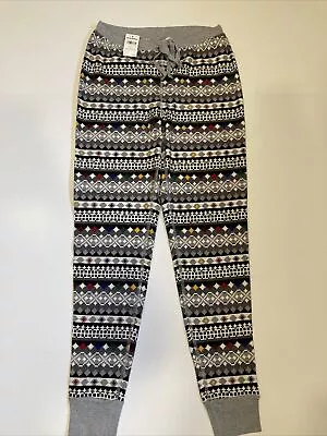 NWT HANNA ANDERSSON WOMEN'S ORGANIC PAJAMA PANTS Small S Christmas Holiday Match • $13.50