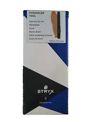 Stryx 01 Concealer In MEDIUM MAHOGANY Tool For Men Covers Acne Circles Scars NEW • $10