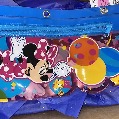 Disney Pencil Pouch Minnie Mouse Zipper Vinyl Case Makeup • $9.99