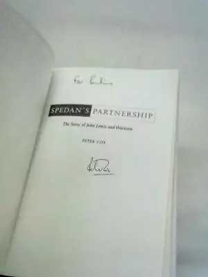 Spedan's Partnership: Story John Lewis & Waitrose (Peter Cox - 2010) (ID:21319) • £21