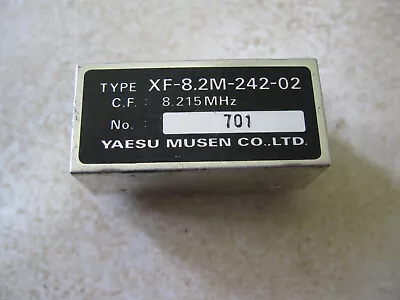 Yaesu XF-8.2M-242-02   2.4KHz SSB Filter (8.215MHz Center) In Excellent Shape • $50