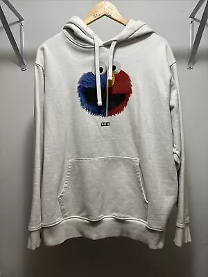 100% Authentic Kith Sesame Street Hoodie Bergdorf Goodman Large White Preowned • $199