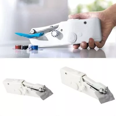 Household Mini Electric Sewing Machine Portable Hand Held Quick Stitch Automatic • $8.96