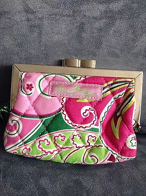 Vera Bradley Pinwheel Pink Kisslock Coin Purse - Limited Edition - Brand New • $39.99