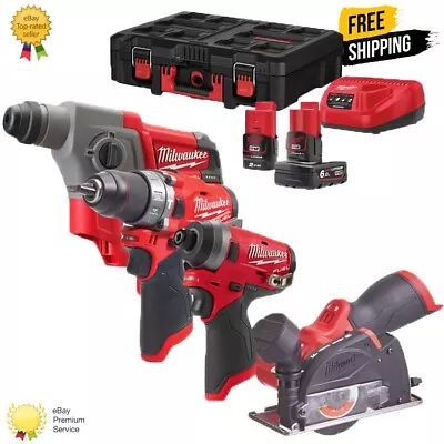 Milwaukee M12FPP4A-622P Fuel Powerpack - M12 - FPD FID CH FCOT - 4933472102 • £855