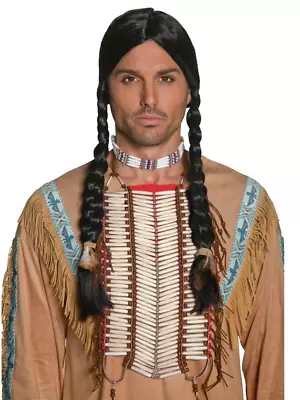 Western Authentic Indian Cowboy Breastplate Wild West Fancy Dress Accessory • $38.95