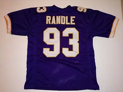 UNSIGNED CUSTOM Sewn Stitched John Randle Purple Jersey - M L XL 2XL • $35.99